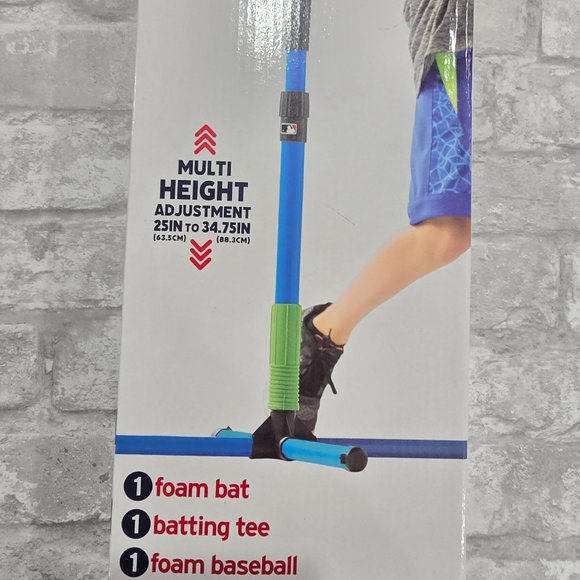 Franklin Sports Youth Batting Tee Adjustable Height 23"- 33" Inches - Picture 5 of 10